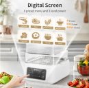 Simplus 11L Electric Steamer Multi-Function Household 2-Layers 1200W Fast Heating Hot Pot 3 Level Firepower 24H Delay Timer 10s Quickly Heat Up