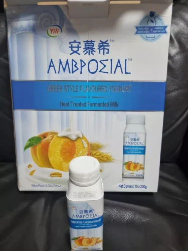 Yili Ambrosial Yogurt Series 伊利安慕希酸奶系列 (盒) 10 x 200g photo review