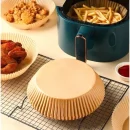 Air Fryer Paper Disposable Baking Papers Non-Stick Steamer Round Parchment Paper Liners Kitchen Accessories