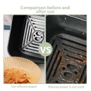 Air Fryer Paper Disposable Baking Papers Non-Stick Steamer Round Parchment Paper Liners Kitchen Accessories