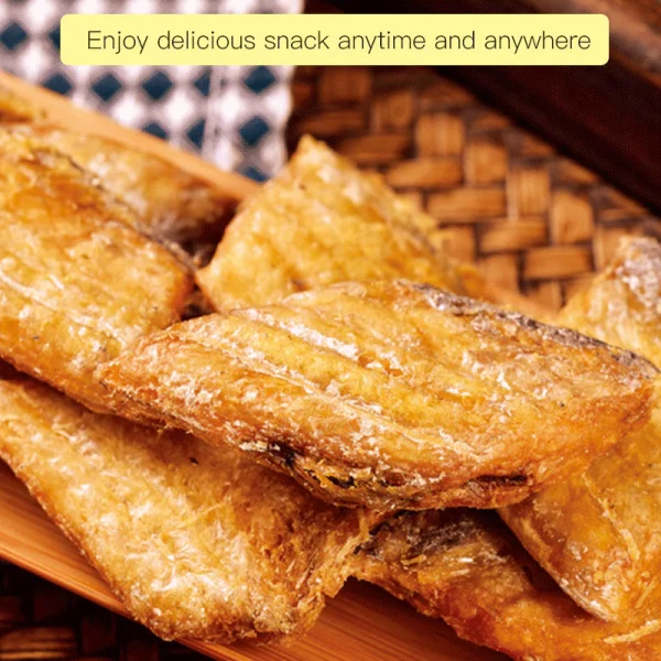 Crispy hairtail snacks bagged seafood crispy dried fish readytoeat dry goods - Image 9