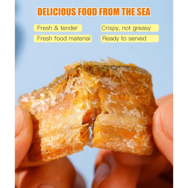 Crispy hairtail snacks bagged seafood crispy dried fish readytoeat dry goods - Image 7