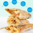 Crispy hairtail snacks bagged seafood crispy dried fish readytoeat dry goods