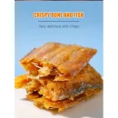 Crispy hairtail snacks bagged seafood crispy dried fish readytoeat dry goods