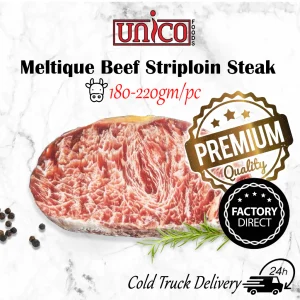 [UNICOFOODS] Australia Meltique Beef Striploin Steak (180-220gm/pc)