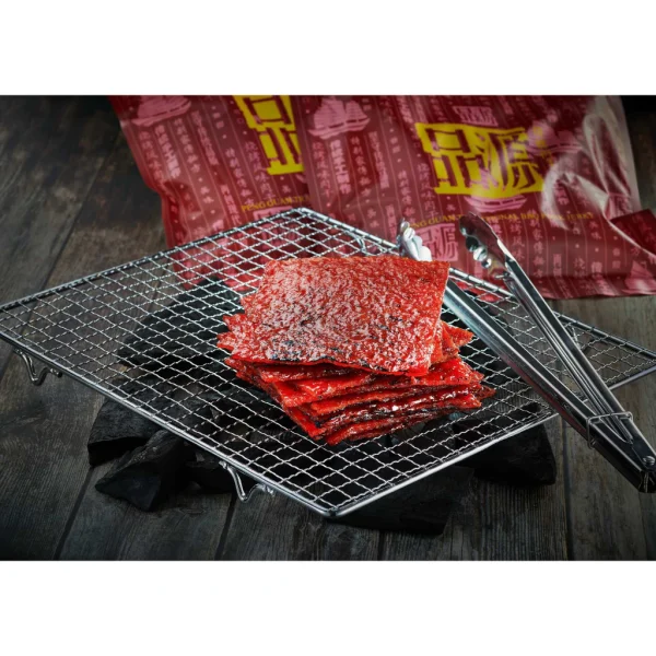 PENG GUAN Bak Kwa Traditional 500g + Crispy Pork Floss 200g Combo Pack - Image 4