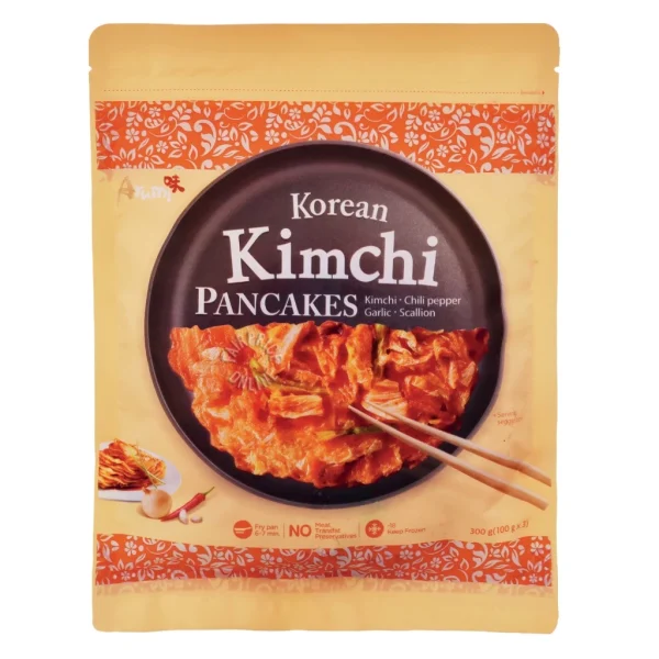 [ARUMI] Korean Pancake (Jeon) 300g - Kimchi/Seafood/Spicy Leek Pancake - Image 4
