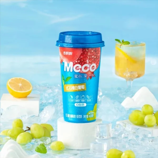 XIANG PIAO PIAO MECO Fruit Tea - 香飘飘蜜谷果汁茶 400ml - Image 2