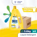 [Bundle of 4] Breeze Liquid Detergent 3.6kg Carton Sale