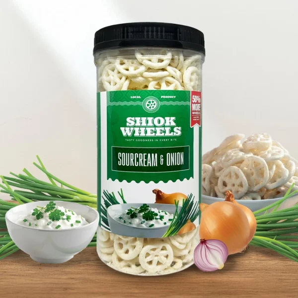 SHIOK WHEELS - #1 BEST SELLER! (CHEESE/ SEAWEED WASABI/ SOURCREAM/ MALA/ TOMYUM) - Image 4