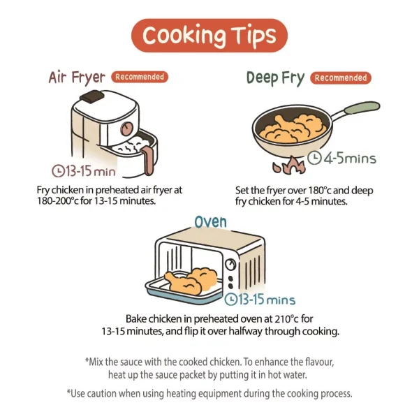 HALAL Korean Fried Chicken (Oven Roasted 650g） - Image 3