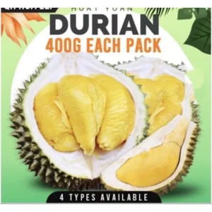 De-husk 300g or 400g FROZEN durian delivery