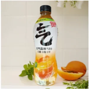 Genki Forest Sparkling Water White Peach/Yogurt Flavor/Plum Juice/Calamondin 480ML